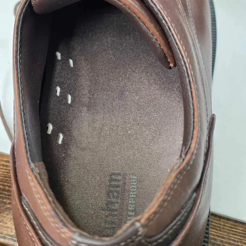 Dunham waterproof leather